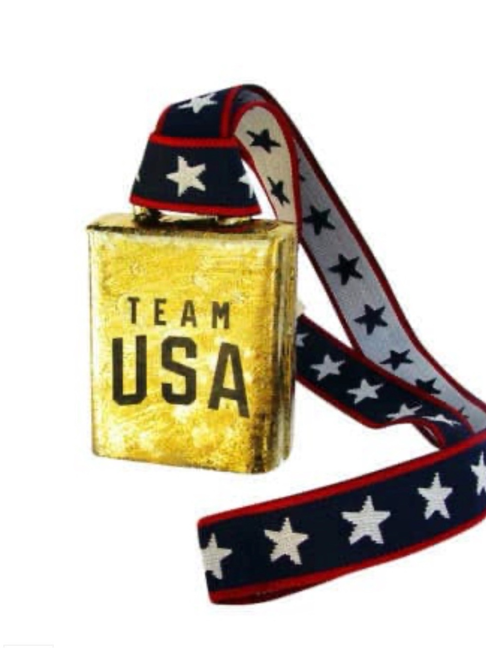 Team USA Official Cheering Cowbell Milano Cortina Olympics 4" high MOEN Bell
